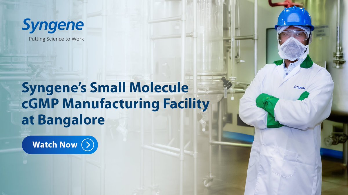 SyngeneIntl's tweet image. Syngene’s dedicated state-of-the-art cGMP manufacturing facilities from 'Benchtop volume to Commercial scale'.

Watch this video to know more👉 pulse.ly/hokanmkzic

Meet us at #DCATWeek 2024👉 pulse.ly/rqeifvwfku

@dcatorg

#cGMPManufacturing #SmallMolecules

1/5