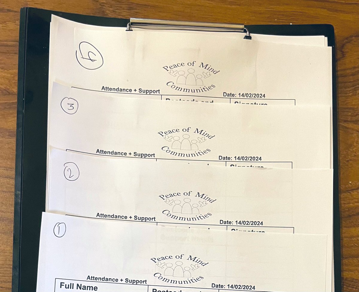 Literally 10 minutes opening the door-we had 3 full and 4th half full sign-in sheets🫣

We knew this would be the case at our #WarmSpace today due to the weather and we were prepared for that🙌

#Salute to our #hardworking #dedicated team of #volunteers for managing it so well🤗