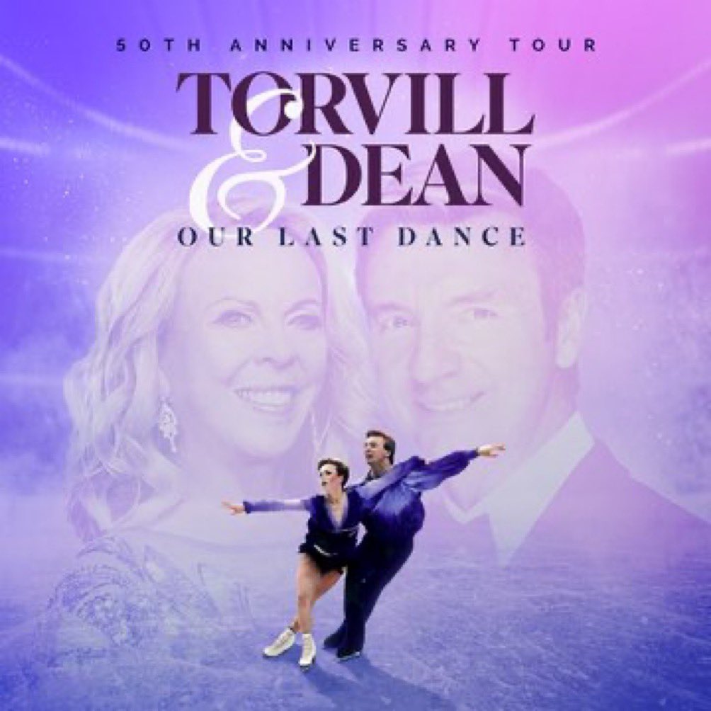 Congratulations to our @InclusiveSk8 Ambassadors @torvillanddean 40 years since the iconic Bolero and Olympic Gold Medal at Sarajevo. The spine tingling performance shines as brightly now and will be a joy to watch during your 2025 final tour celebration too!