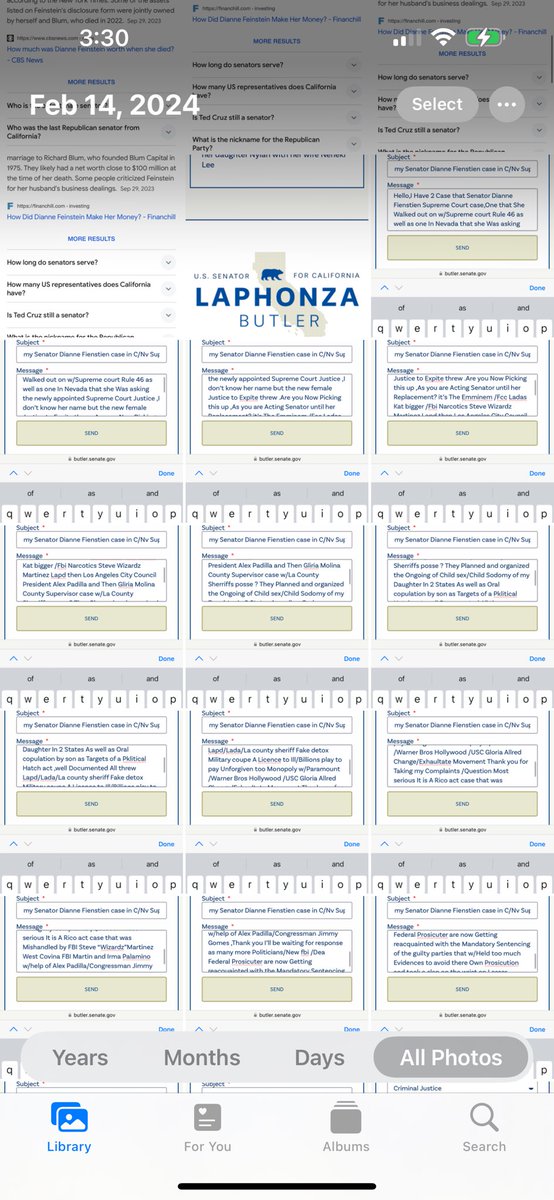licitra666's tweet image. @Senlaphonza @Chattah4Nevada @TGowdySC @KimKardashian @AlinaHabba @FBILasVegas @realDonaldTrump @GovLombardoNV @NVGovLombardo @RepAdamSchiff @SteveGarvey6 @LivGarvey6 @repdarrellissa I sent a Complaint to Senator Butler Who should be following up on my Ca/Nv Supreme Court cases