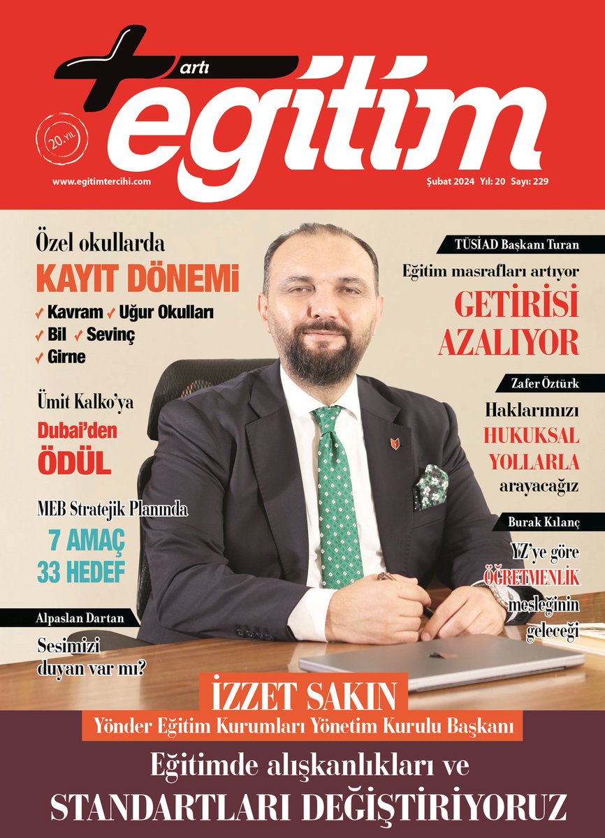 ARTI EĞİTİM DERGİSİ ŞUBAT 2024 SAYISI YAYINLANDI.
DERGİYİ OKUMAK İÇİN LİNK:
egitimtercihi.com/uploads/pdf/AR…