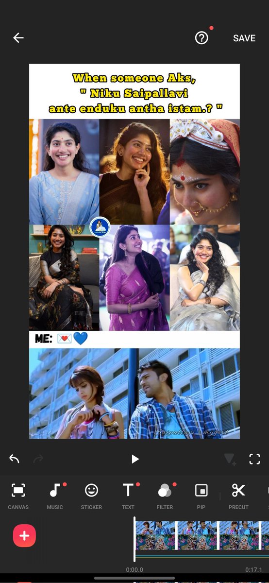 Happy Valentine's day My Love❤️ <a href="/Sai_Pallavi92/">Sai Pallavi</a>
#SaiPallavi #Beauty #Love