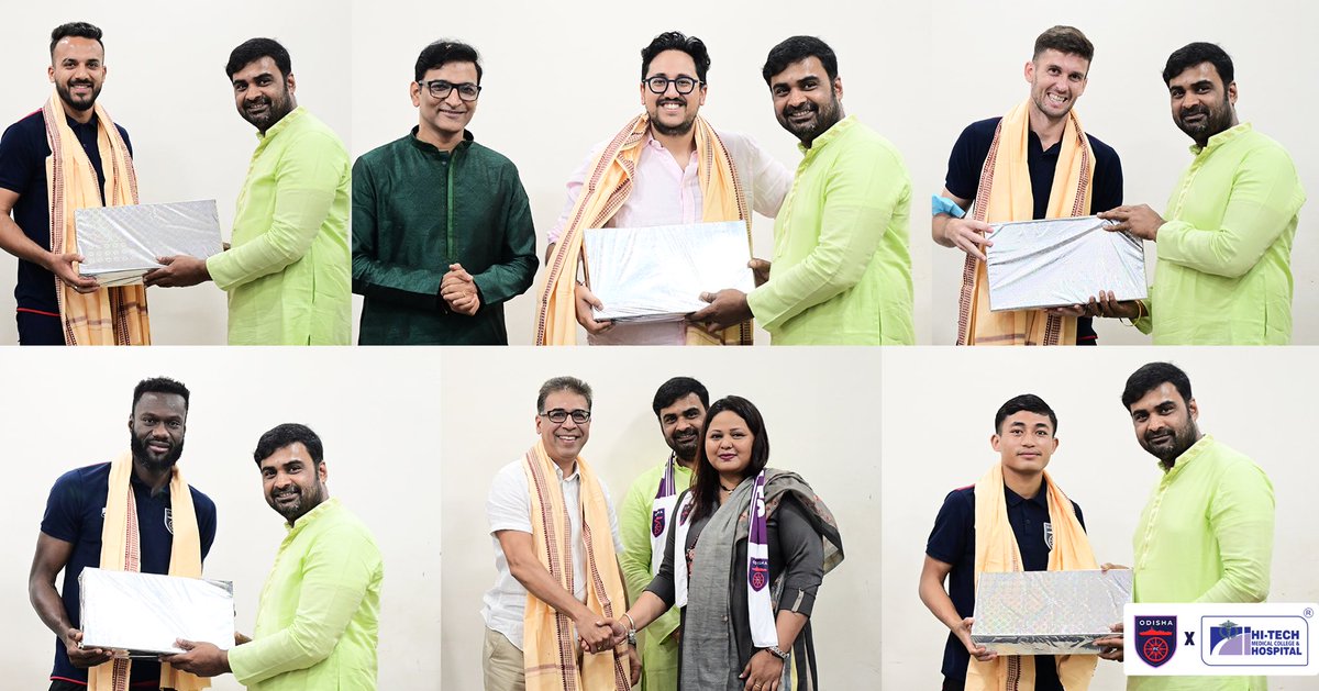 OdishaFC's tweet photo. π OFC at Hi-Tech Medical College & Hospital
#OdishaFC #OFCInTheCommunity https://t.co/JgB1KneKSh