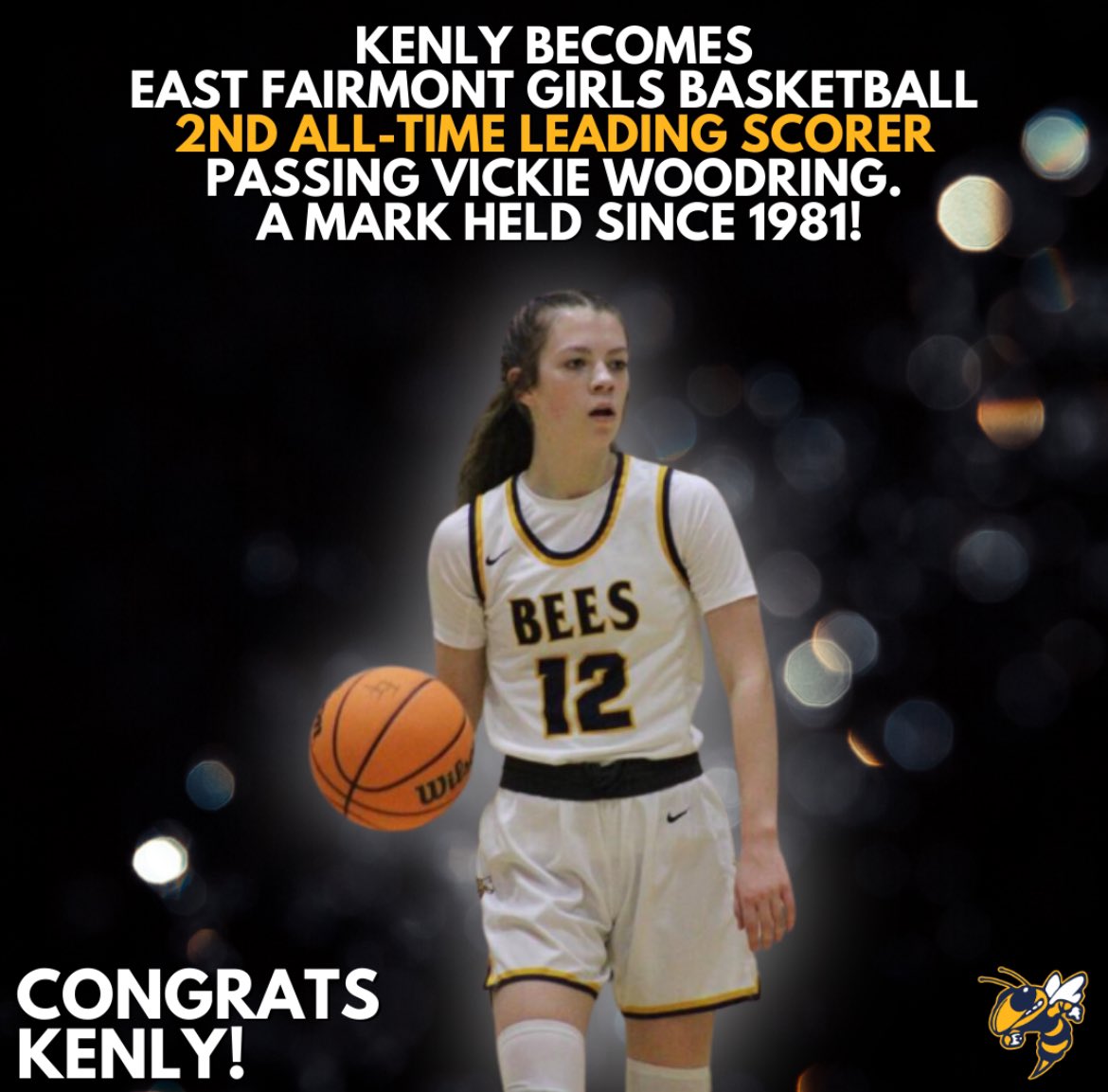 Congrats to Kenly Rogers on moving to 2nd All-Time behind Darcie Vincent!