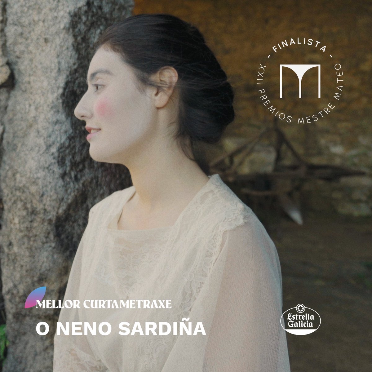 A sardiña nos Premios Mestre Mateo da <a href="/AcademiaGalegaA/">Academia Galega do Audiovisual</a> 🐟 A historia pon o foco nun personaxe que vive unha transformación. Que deixa atrás unha vida pasada queimando o que a sociedade espera del 🥰 #CósmicaProducions <a href="/msalvadortato/">Marta Salvador Tato</a>