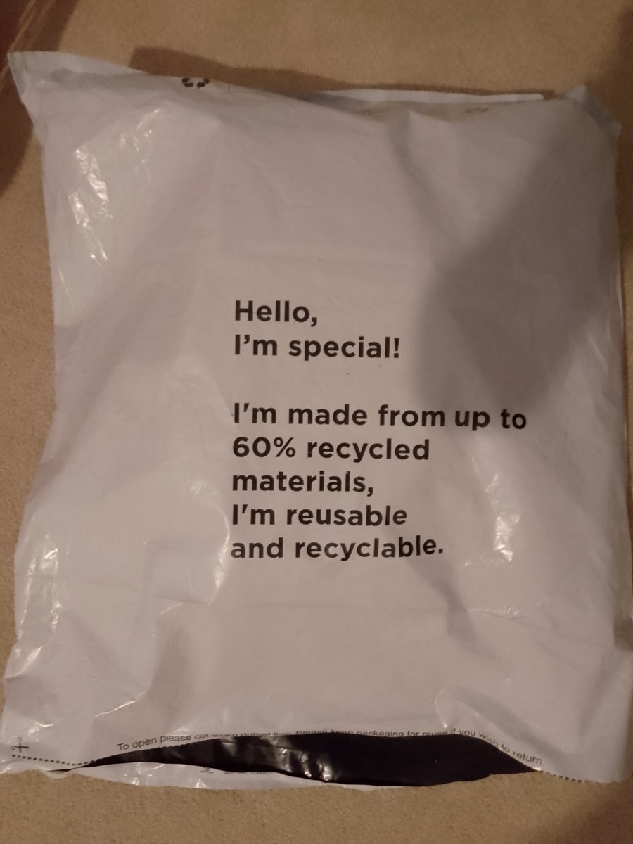 I wish companies wouldn't make their plastic bags talk in the first person. I don't want you giving sentience to something that can suffocate me.