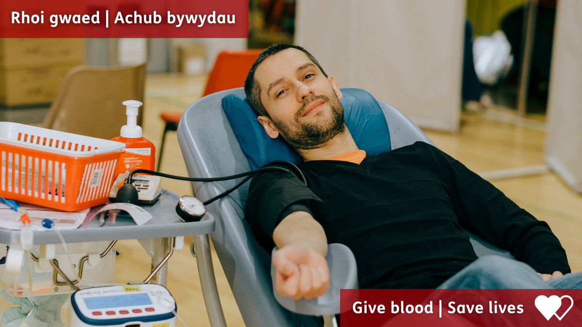 The Welsh Blood Service aims to have at least 7 days of each blood type at all times to help patients in need across Wales.
 💉Can you help us by giving blood?
 ❤ wbs.wales/PowysTrainingH…