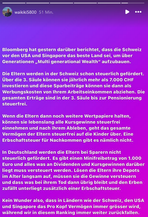 Wer wissen möchte, warum die Deutschen im Vergleich zu unseren Nachbarn (u.a.) vergleichsweise arm sind, lese das bitte.
Und in wem angesichts dessen nicht die Wut hochsteigt ... dem ist nicht mehr zu helfen.
(Danke an Helmut / waikiki5800.)