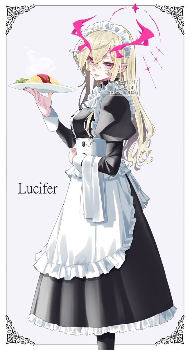 「メイドルシ 」|ゆたのイラスト