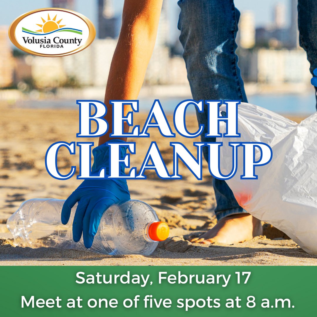 Residents, visitors, and organizations are invited to participate in a beach cleanup initiative this Saturday, Feb. 17. This effort is in response to the debris left along our beautiful coastline by last week's weather events. Learn more here: bit.ly/3wdg4Y1.