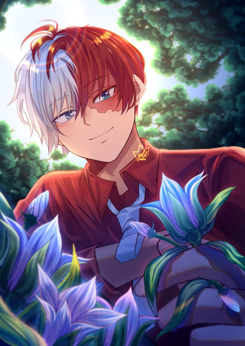 Happy Valentine's day from Todoroki 🤍♥