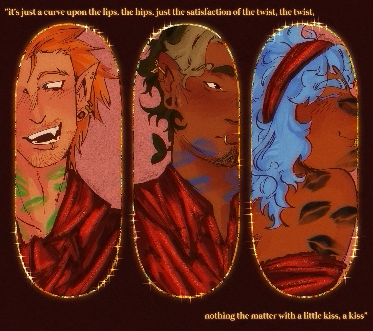 heartonxions's tweet photo. [so why are you so precious about it? so precious about it?]

merry valentine’s day to everyone from our favorite trio evarr!

—#fairytail #teamshadowgear #gajevy #bixdroy #jetfreed #jetfairytail #droyfairytail #levymcgarden— https://t.co/TF1QO6OkE5