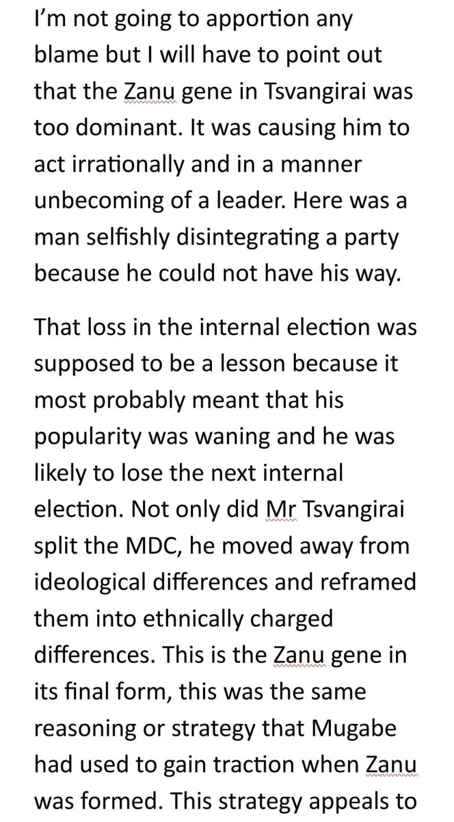 Zamamsizazama's tweet photo. @OpenParlyZw @RTsvangirayi @DMwonzora @MKomichi @EngMudzuri @BitiTendai @edmnangagwa @ZANUPF_Official @waltermzembi @Hon_Kasukuwere @nelsonchamisa Dear Morgan, you caused so much damage in opposition politics and left us in a state of disrepair https://t.co/y3vpienmIN