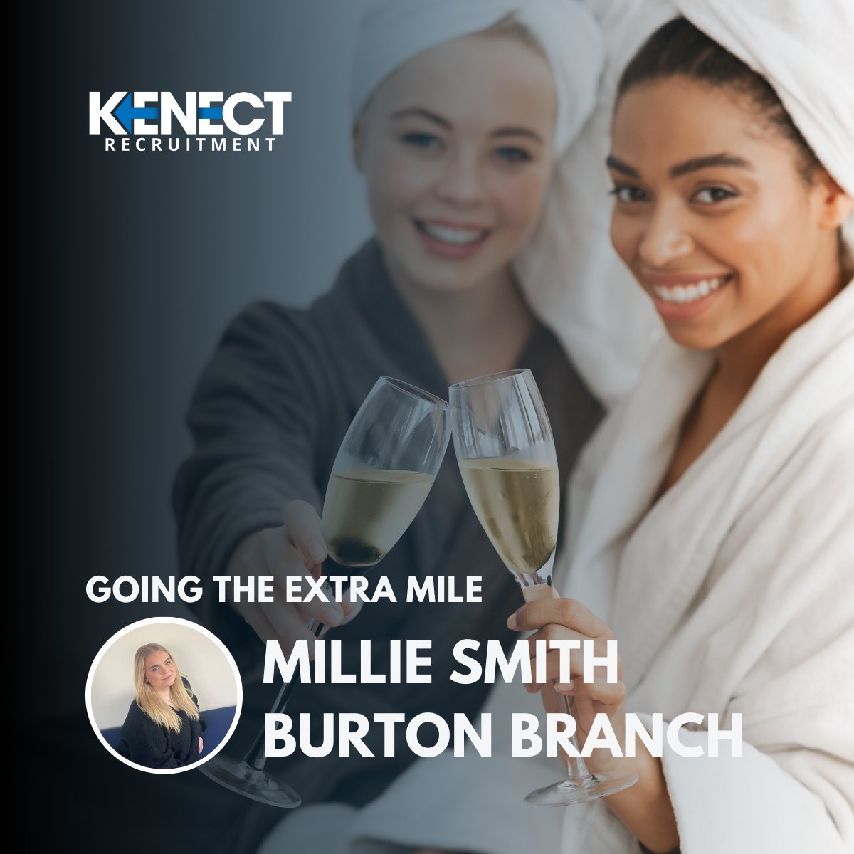 Well done to Millie Smith from our Burton branch who has been going the extra mile recently while heading up our South Midlands Key Accounts launch.

Millie has been on-site with our customers at 06.00, 14.00 &amp; even 22.00pm midweek and weekends to ensure that our new starters are