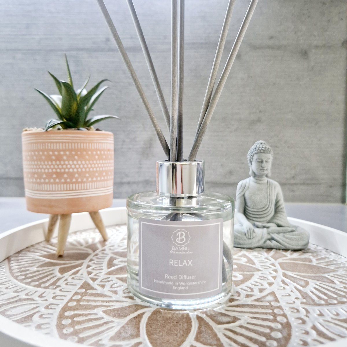 Relax Reed Diffuser. Love the scent of a luxury spa? Then you will love this one. Bringing you the spa to your home on bambuworcestershire.co.uk/Relax-Reed-Dif… #relax #reeddiffuser #spadiffuser #elevenseshour #ukcraftershour #worcestershirehour #giftideas #spafragrance