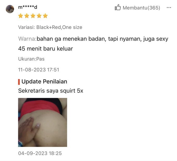 paylaterlicious's tweet photo. ulasan yang sangat membantu (365) 🫠 https://t.co/sI6VtNA54a