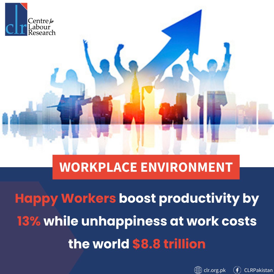 Research indicates a direct correlation between #employee #happiness &amp; 13% increase in productivity &amp; unhappiness costing the global economy $8.8 trillion. Promoting #flexibility, fostering a sense of belonging, and instilling purpose in work are said to be the key strategies.