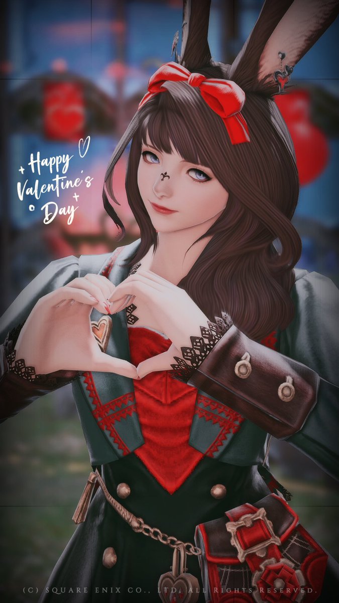 ❤️ Happy Valentine’s Day❣️ #ヴィエラ #3shineViera #FFXIV #FF14