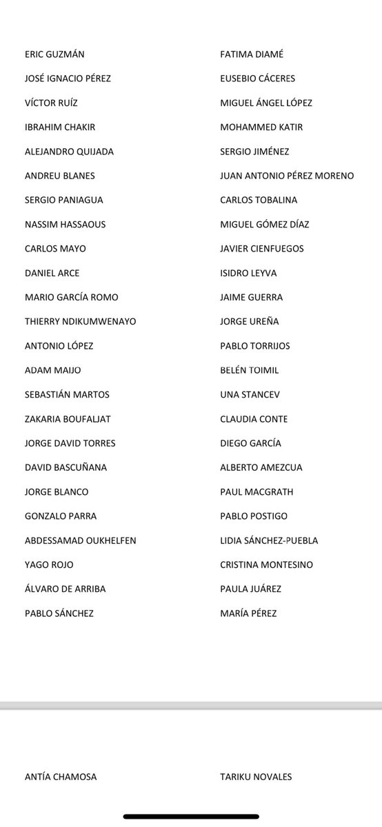 Quiero dar las gracias a @RoberAlaiz y a @GonzaloSnow por llevar a cabo esta iniciativa. Por supuesto, a todos los compañeros y compañeras que han querido sumarse.

Somos los principales actores y a la vez los que menos contamos en la lucha contra el dopaje.

Eso ha de cambiar.