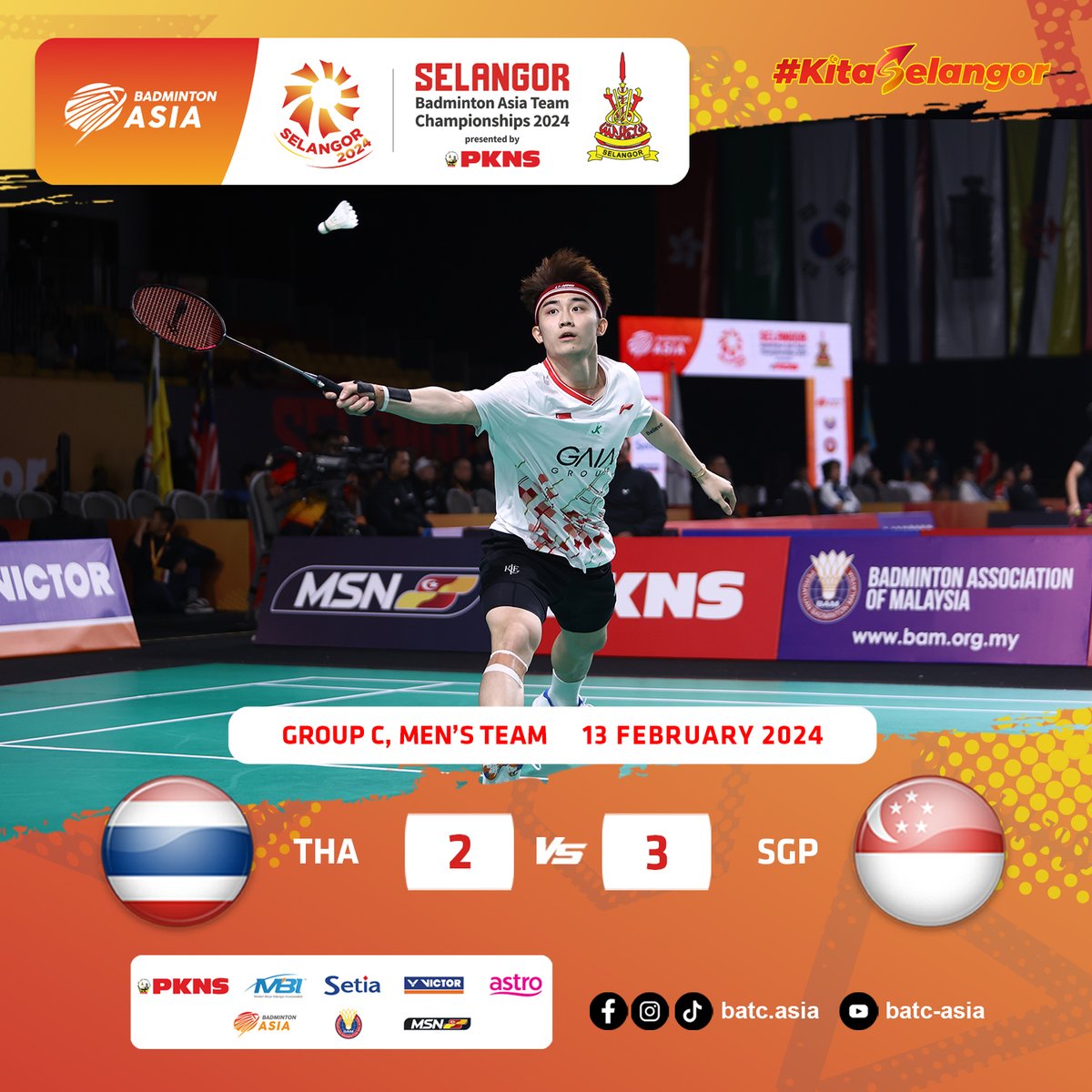 Selangor Badminton Asia Team Championship 2024 (@BATC_ASIA) / Posts / X