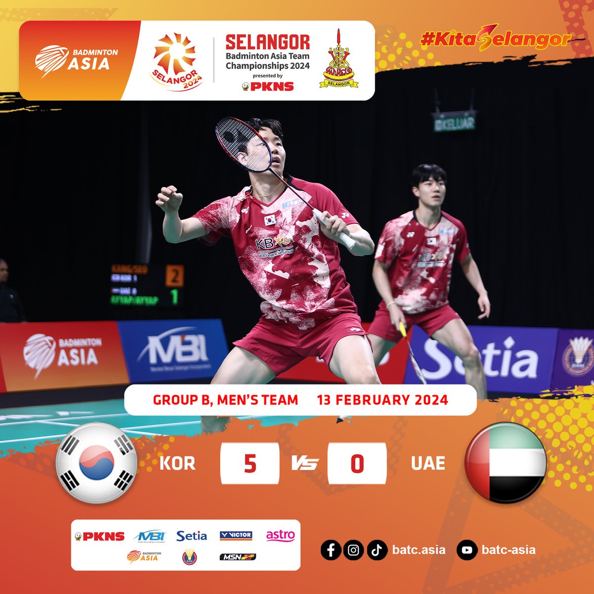 Selangor Badminton Asia Team Championship 2024 (@BATC_ASIA) / Posts / X