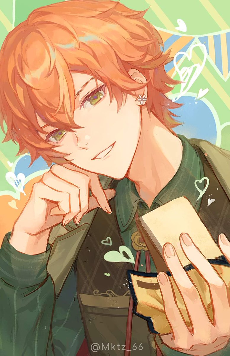 Mkt_z66's tweet photo. #prsk_FA 
🎂🧡💙 https://t.co/ntRV1VTYrH