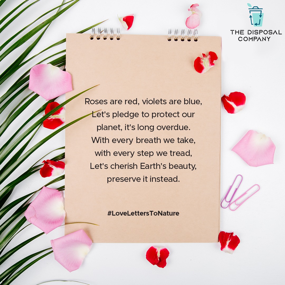TheDisposalCo's tweet photo. From deep blue to true blue, let's pen a love letter to our oceans this Valentine's Day. 🌊❤️ Let's pledge to protect and preserve. 

#LoveLettersToNature #ValentinesDay https://t.co/KVjFZoA3mE