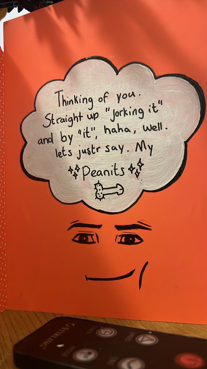 BigYeasty's tweet photo. Arguably the best valentines card I’ve ever received. https://t.co/hHkzigrK5p