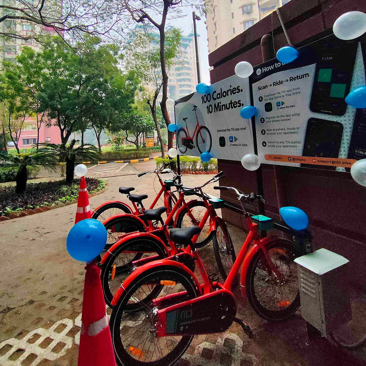 tiltbike's tweet photo. Check out our latest launch at The Palms in Gurgaon! Want Tilt in your campus? Tell us at https://t.co/CvG9xOmQNm. 🚴♂️✨ #tilt #tiltbike #ridewithtilt #tiltlife https://t.co/iIPIOV9jA7