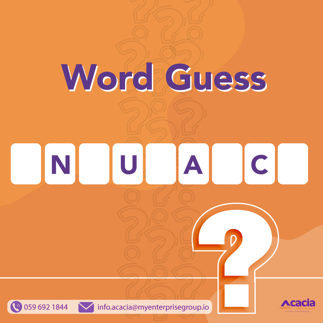 AcaciaHealth2's tweet photo. Decode the word, conquer the challenge! 🧠🔍 . Take a guess in the comments section.

#AcaciaHealthInsurance https://t.co/WryuXMqvnD
