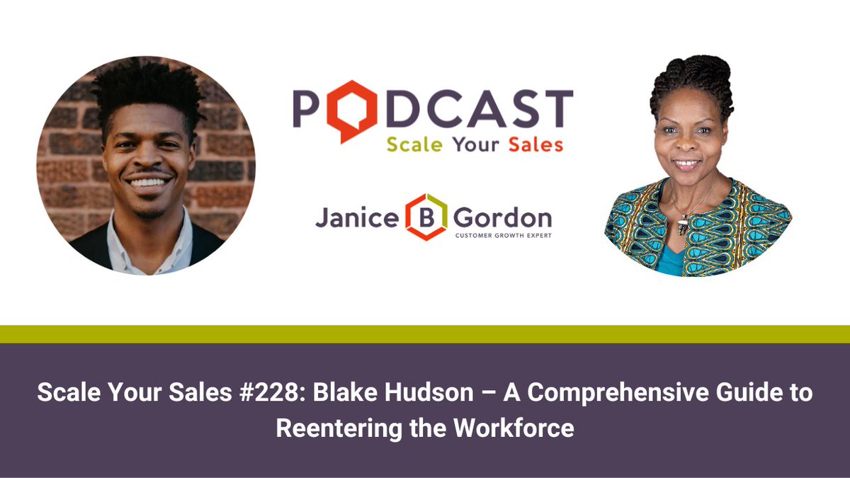 JaniceBGordon's tweet photo. #ScaleYourSales #Podcast with guest #BlakeHudson shares the power of authentic connections. Watch & subscribe @YouTube, rate & review @iTunes https://t.co/ZxGKfvcnmF. Tell us if you find #228 helpful! #VideoProspecting #HumanConnection https://t.co/Ks40Wq1KXe