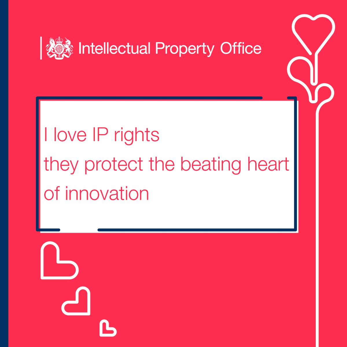 The_IPO's tweet photo. ❤️Our love for IP is endless❤️
Today we join @CIPO_Canada and IP offices globally to celebrate Valentine's Day with an #IPHaiku
From chocolates to cards, #IP is everywhere today- keep your eyes out for trade marks, designs, patents and copyright https://t.co/jLxv4HfP7B