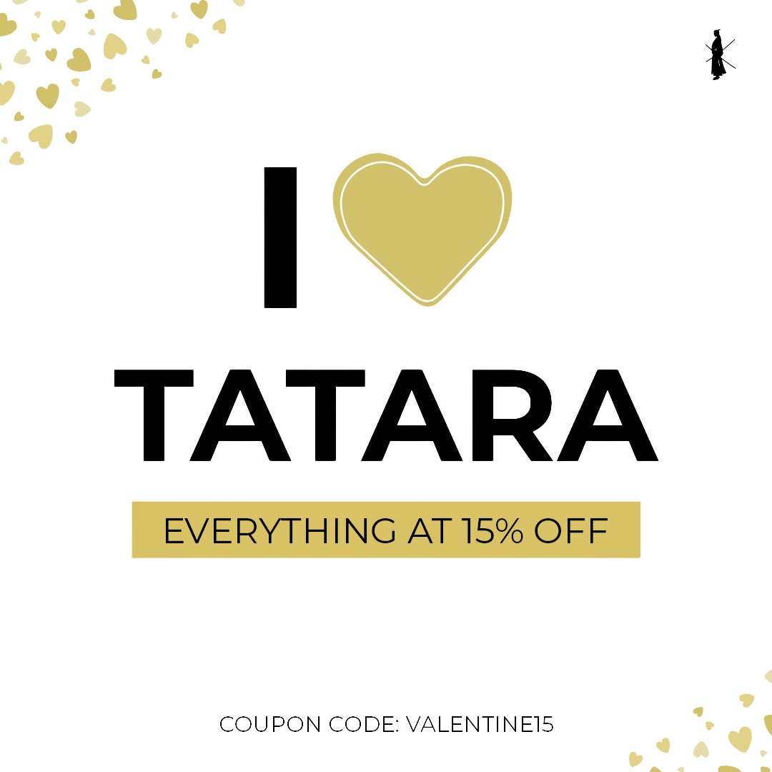 Happy Valentine's Day from all of us at Tatara Razors! 🌹🪒💖 Celebrate with those who matter most and make every moment count. 

#HappyValentinesDay #TataraRazors #LoveAndCare #SmoothShaving #CelebrateLove