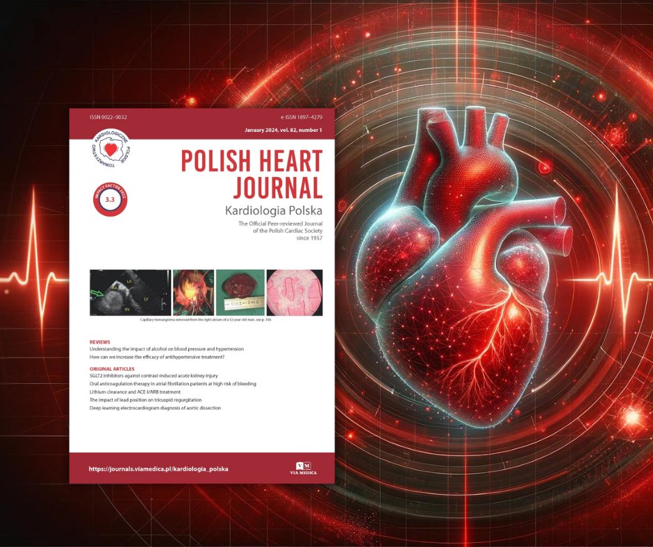 🔬 Przełom w diagnostyce rozwarstwienia aorty dzięki sztucznej inteligencji!
Nowe badania w  #PolishHeartJournal prezentują rozwój modelu AI, który wykorzystuje EKG do wykrywania AD, zwiększając szybkość i dokładność diagnozy.🔍 #KardiologiaPolska
👉  journals.viamedica.pl/kardiologia_po…