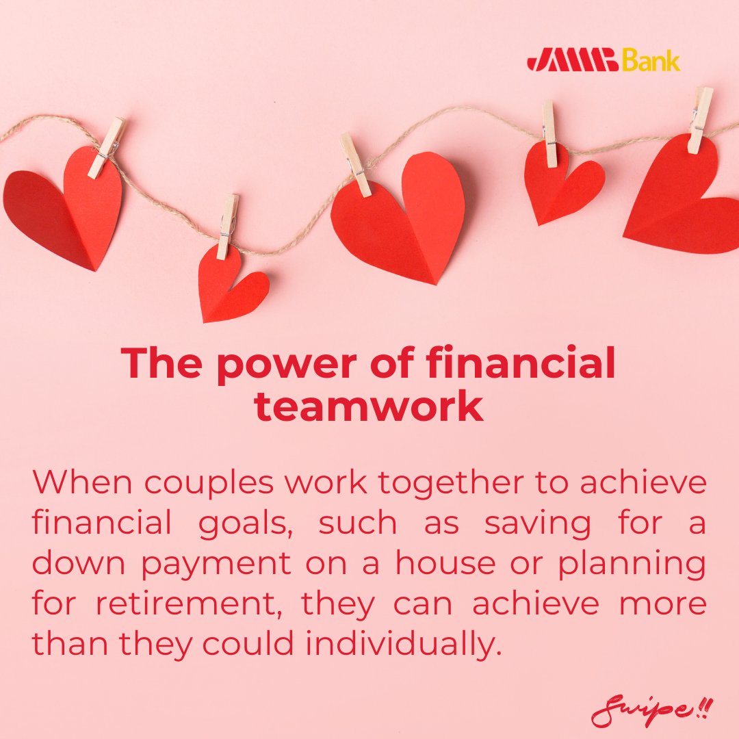 Did you know? Love and finances go hand in hand! Let's uncover some fascinating financial facts about relationships. From joint accounts to budgeting bliss, discover how love impacts your wallet! 

Happy Valentine's Day ❤️