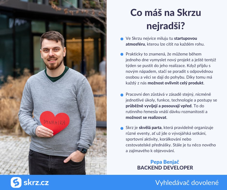 Dnes jsme se vydali do vývoje, abychom zjistili, co má na Skrzu rád Pepa. ❤️ #skrzcz #skrzaci