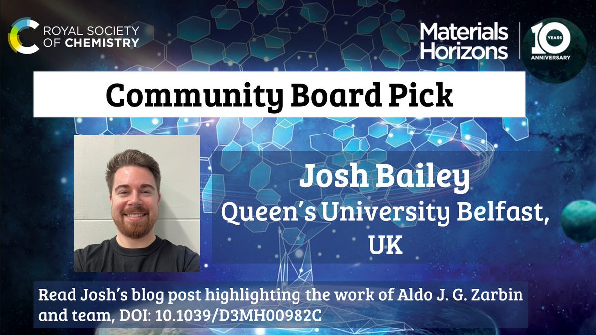Materials Horizons (@materhoriz) on Twitter photo Read our latest Community Board Pick written by <a href="/MaterHoriz/">Materials Horizons</a> Community Board member Josh Bailey, summarising the recent work by Aldo Zarbin <a href="/AldoZarbin/">Aldo Zarbin</a> et al. on a liquid-liquid interfacial route for production of anodes in Na+ batteries 🔋
🔗blogs.rsc.org/mh/2024/02/14/… Read our latest Community Board Pick written by <a href="/MaterHoriz/">Materials Horizons</a> Community Board member Josh Bailey, summarising the recent work by Aldo Zarbin <a href="/AldoZarbin/">Aldo Zarbin</a> et al. on a liquid-liquid interfacial route for production of anodes in Na+ batteries 🔋
🔗blogs.rsc.org/mh/2024/02/14/…