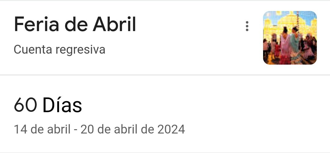 Feria_deAbril's tweet photo. No os quiero enamorar, pero hoy 14 de febrero faltan 60 días para la Feria de Abril de Sevilla.
💘😍
#FeriaSevilla24 https://t.co/k8O7ltvDa4