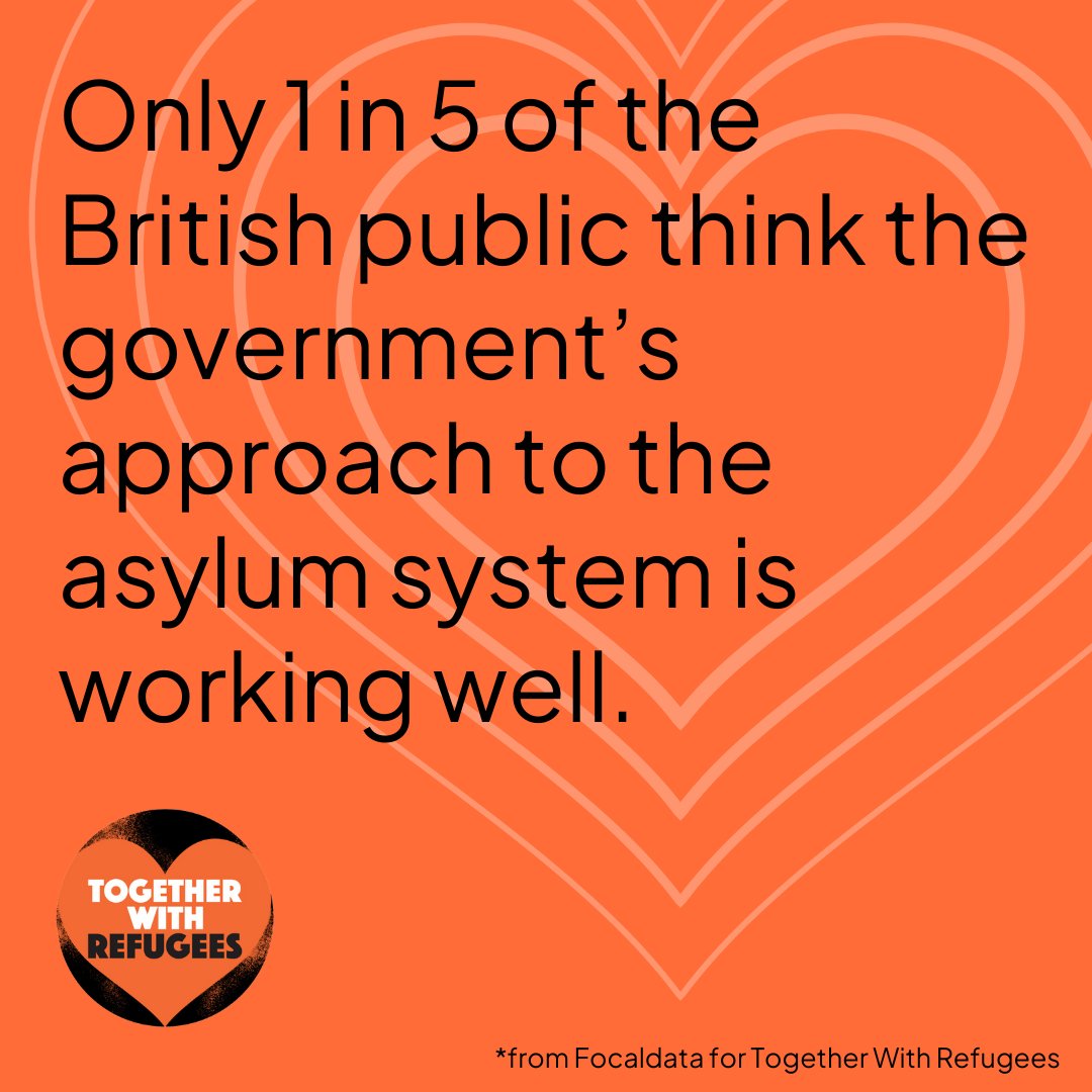 We are showing the love🧡 this Valentine's Day and making a stand against the cruel Rwanda plan. It's time for something different. It's time to show compassion not hostility. We are calling for a fair, new plan for refugees. Because #FairBeginsHere @refugeetogether