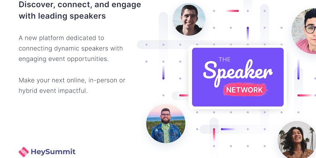 HeySummit Speaker Network dlvr.it/T2kcSC