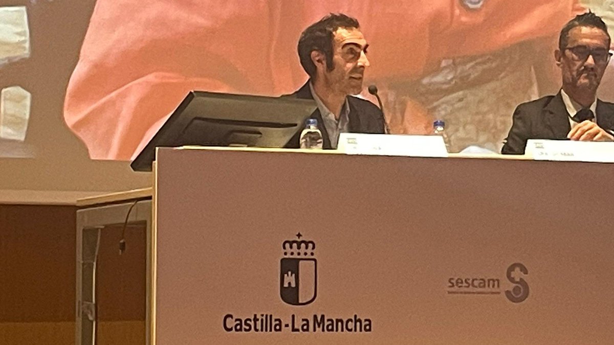 avpd_dbea's tweet image. Unai Aberasturiren partaidetza Segurtasun eta Osasun Datuen Babeserako Foroaren XXI. Bileran, gaur Toledon ospatzen ari dena @SEISeSalud-ek antolatua. #SEIS #foropd24 #datuenbabesa #osasundatuak #informatika