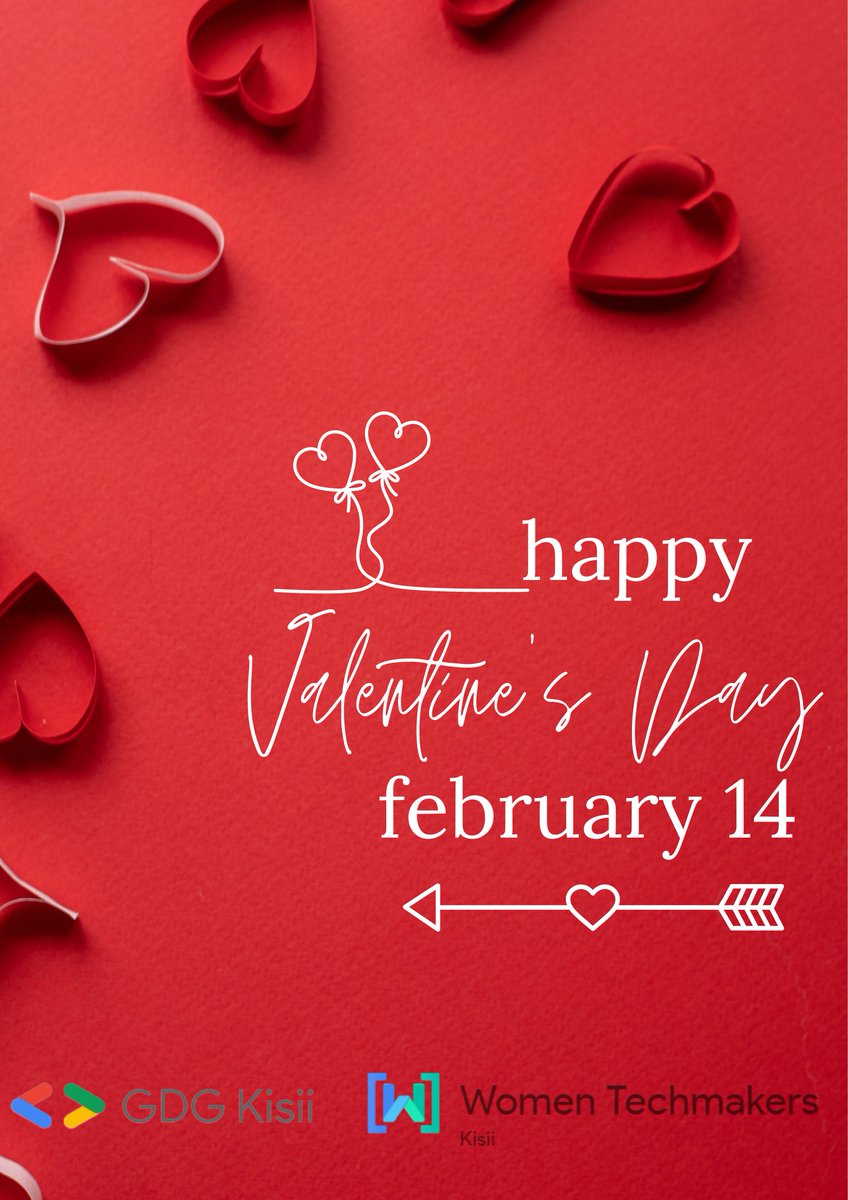 GDG_Kisii's tweet image. Happy Valentine's Day to all our amazing community members! 🌹💻 Let's celebrate the love for code and technology that unites us. 💖✨ Spread love through lines of code and inspire others to join our amazing community! #SpreadLoveNotBugs #CodeLove