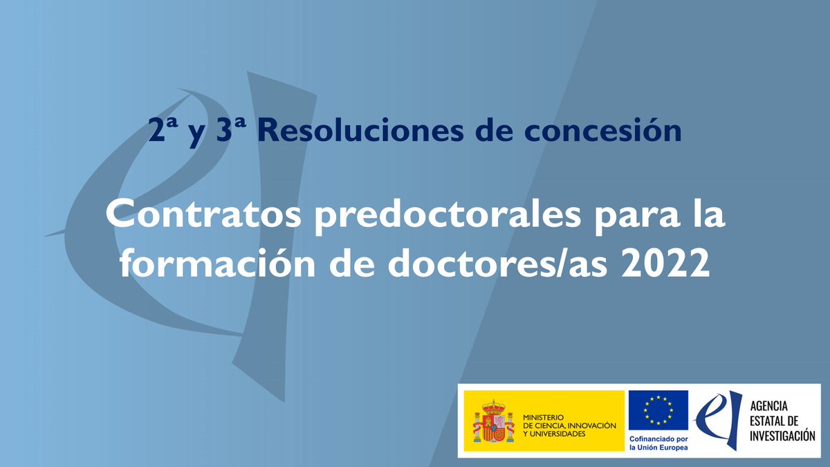 Agencia Estatal de Investigación tweet media