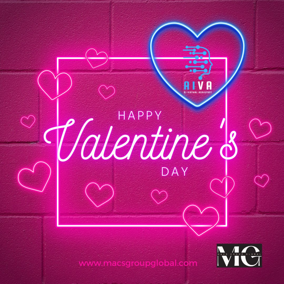 MACSGroupGlobal's tweet photo. ๐นRoses are red,
๐ซViolets are blue,
๐คOur AIVA bot is here,
๐To spread love to you!
Remember, whether it's human or AI, love is all about connection! Wishing you a day filled with love, laughter, and maybe a little bit of code! #ValentinesDay #LoveAndAI #TechHumor https://t.co/h3oH2OTAmD