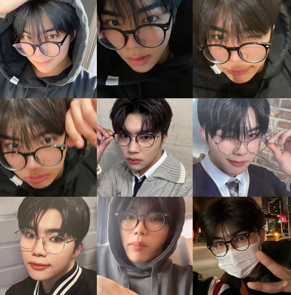 geunwuk's tweet photo. a very special valentine’s day to glasses gunwook https://t.co/isadm7TbIr