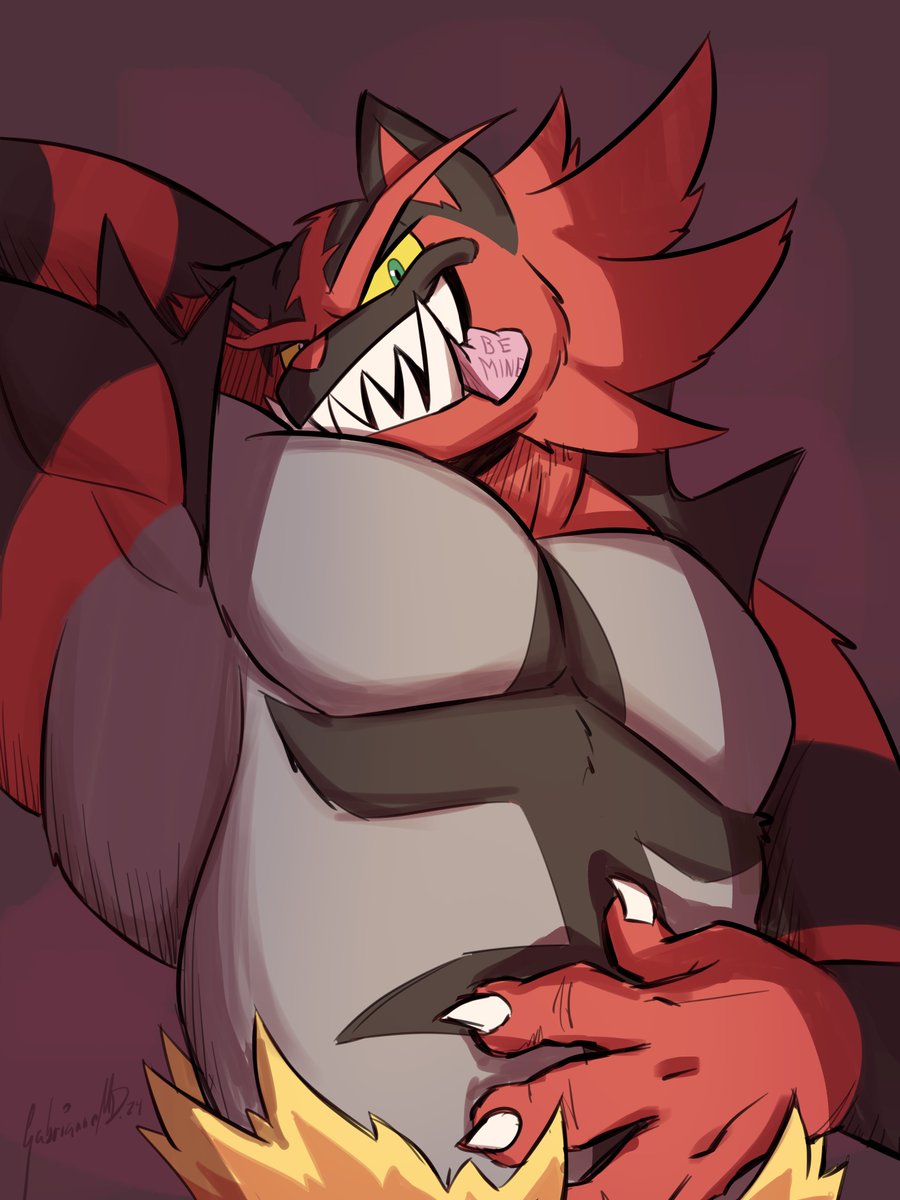 "Will you be my Valentine?"
This was a Ko-Fi reward that I redeemed for myself from <a href="/GabrianneArts/">Gabrianne Arts</a>, I highly encourage checking them out!