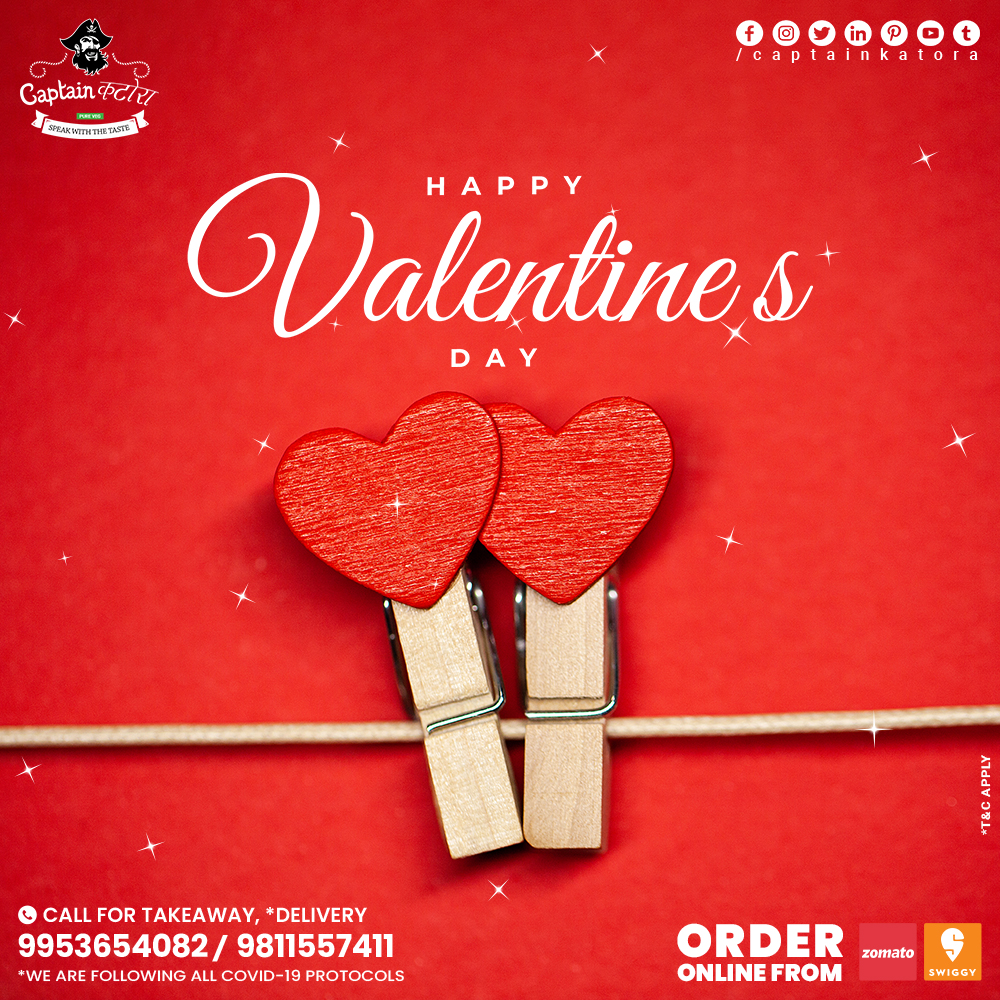 CaptainKatora's tweet photo. Happy Valentines Day

#CaptainKatora #CaptainKatoraRestaurant #ProposeDay #RoseDay #ChocolateDay #TeddyDay #PromiseDay #HugDay #KissDay #ValentinesDay #valentine  #heart #valentines #valentineday #happyvalentinesday #buketbunga #valentinegift #valentinesdaygift #valentinesgift https://t.co/7wMcIwBOQT