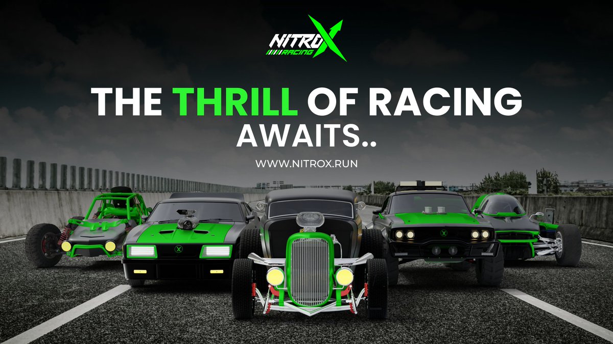 Race into the future with Nitrox NFT cars, Own rare and exclusive cars, trade with fellow enthusiasts, and compete for glory on the digital racetrack🏎💨 Nitrox Racing - whole new level of gaming experience! #Nitrox #Racing #Ride2Earn #Metaverse #VR #NFTcars #PlayToEarn