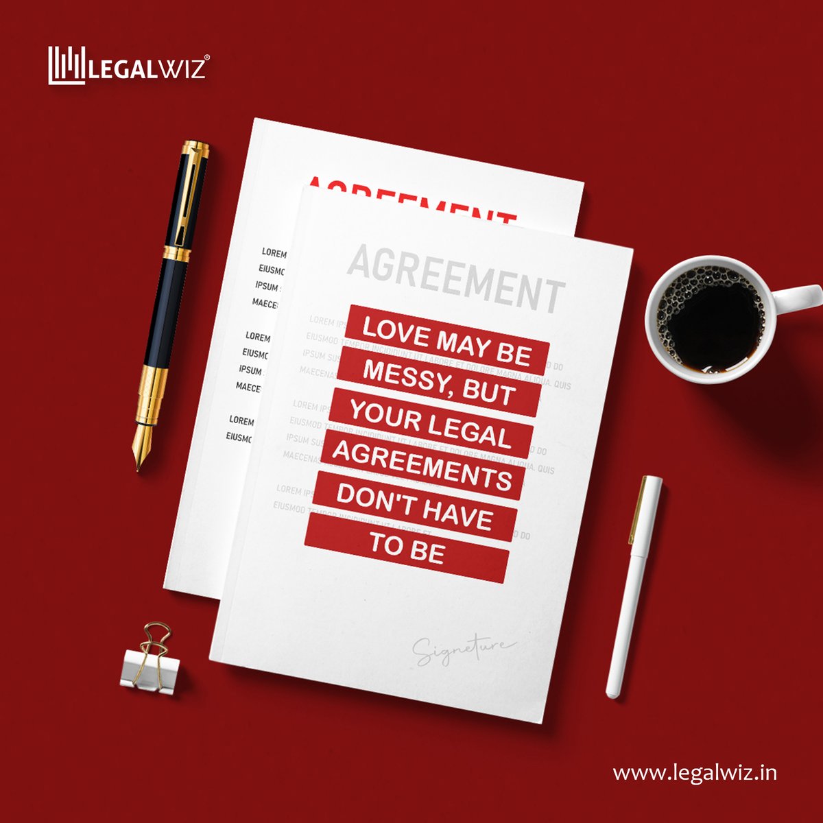 LegalWiz_in's tweet image. Love may be messy, but your legal agreements don't have to be. Let Legalwiz.in draft the perfect paper trail for a happily ever after.

#ValentinesDay #legalwiz #contract #14thFebruary  #consulting #accounting #draft