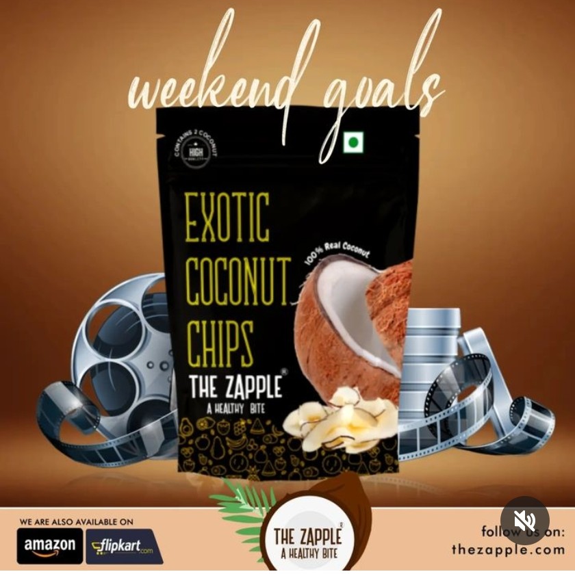 thezapple1's tweet photo. Fuel your weekend goals with wholesome snacking - indulge in the delicious crunch of Zapple Coconut Chips!
.
.
.
.
https://t.co/7S80Vnqetb
.
.
.
.
#zapple #thezapple #fruitchips
#snackinghealthy #snackingideas #nopreservativechips #healthymunchies #healthychips #healthysnacking https://t.co/JxFoJYKh52